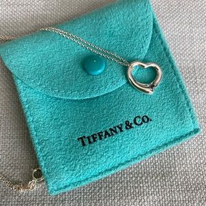 Tiffany & Co. Elsa Peretti Open Heart Necklace